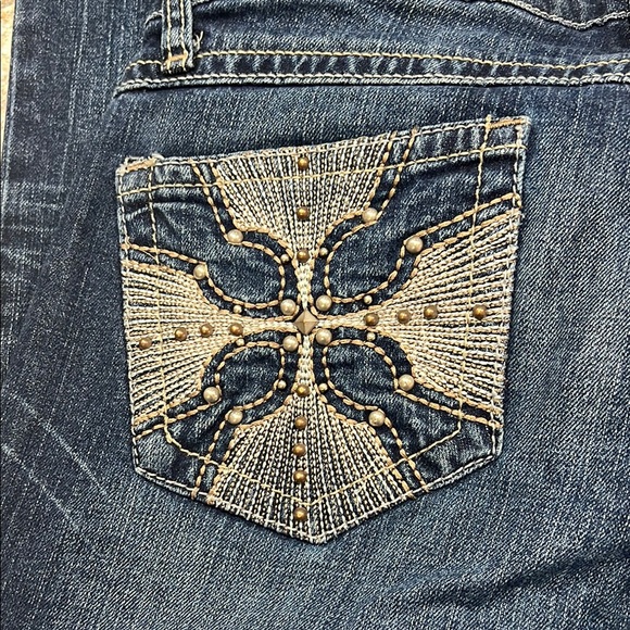 Cruel Girl Blue Straight Leg Jeans Timeless Denim - Picture 8 of 13